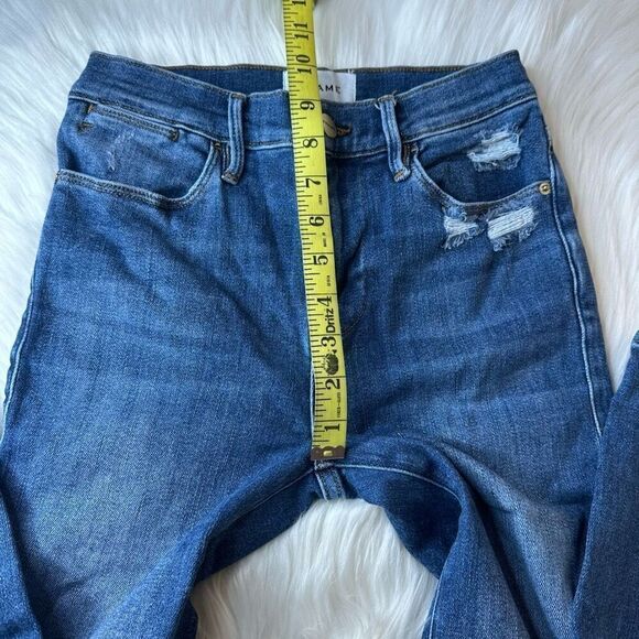 Frame Denim Le High Skinny Jeans Size 25 - Picture 9 of 10